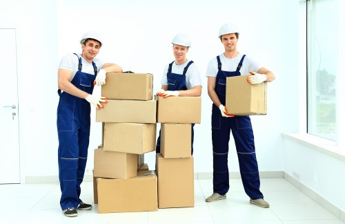 Careful furniture handling during a South Norwood house move