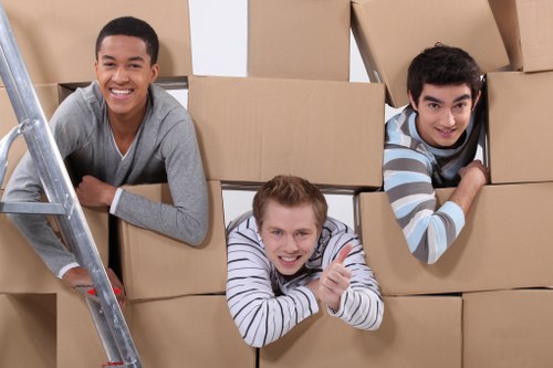 Commercial and home removals using a removal van in South Norwood