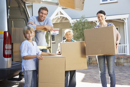 Local removal van for a small move in South Norwood