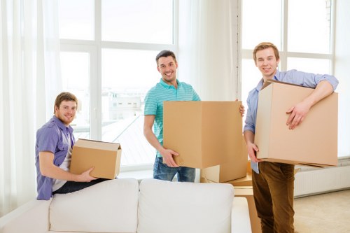 Local man with van helping with a flat move in South Norwood