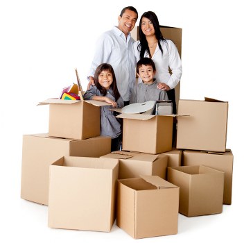 Office relocation van loaded for a South Norwood business move
